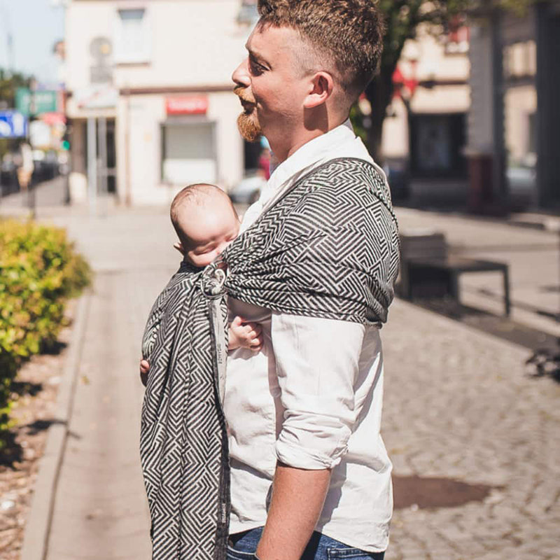 Metro Monochrome DidySling by Didymos Didymos at Little Zen One