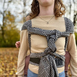 Metro Monochrome Toddler DidyKlick 4u by Didymos Didymos at Little Zen One