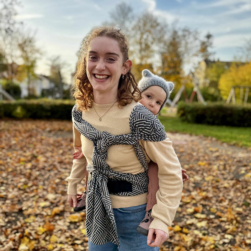 Metro Monochrome Toddler DidyKlick 4u by Didymos Didymos at Little Zen One