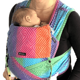 Metro Rainbow DidyKlick 4u Half Buckle by Didymos - Half Buckle CarrierLittle Zen One4048554857646