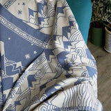 Misty Mountains Hith Cashwool Throw by Oscha Home Hobby