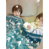 Misty Mountains™ Moonlit Brushed Cotton Blanket by Oscha - Home & HobbyLittle Zen One64393296