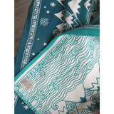 Misty Mountains™ Moonlit Brushed Cotton Blanket by Oscha - Home & HobbyLittle Zen One64393296