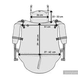 Monstera Urban Jungle Preschool Onbuhimo PRO by LennyLamb - OnbuhimoLittle Zen One47365968