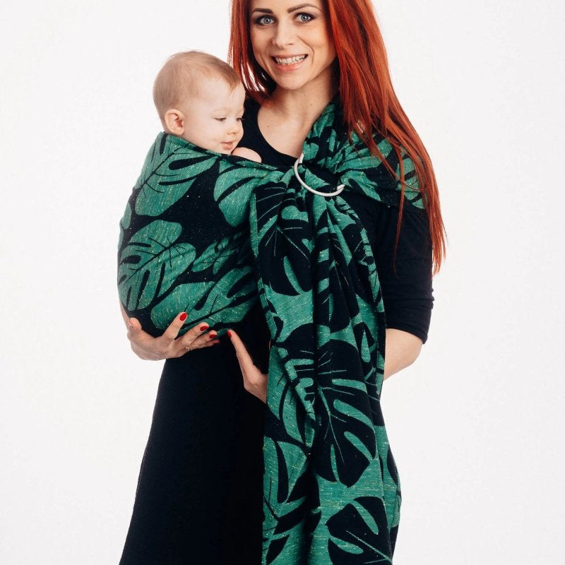 Monstera Urban Jungle Ring Sling by LennyLamb - Ring SlingLittle Zen One66887760