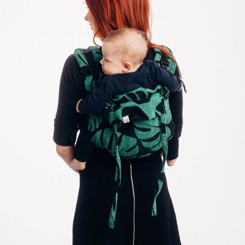 Monstera Urban Jungle Toddler Onbuhimo PRO by LennyLamb - OnbuhimoLittle Zen One73252688