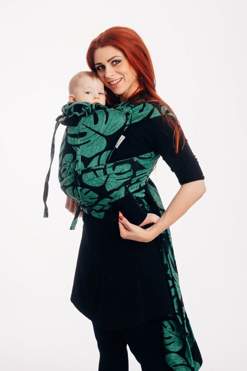 Monstera Urban Jungle Toddler Wrap - Tai Mei Tai by LennyLamb - Mei TaiLittle Zen One4157025825