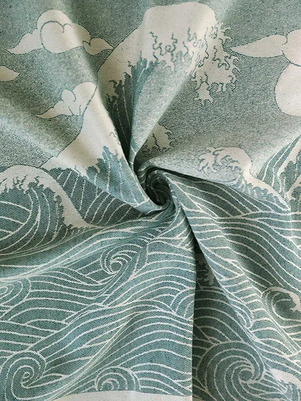 Okinami Kaio Fabric Piece by Oscha Fabric