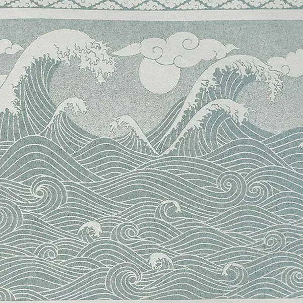 Okinami Kaio Fabric Piece by Oscha Fabric