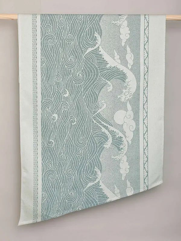 Okinami Kaio Fabric Piece by Oscha Fabric