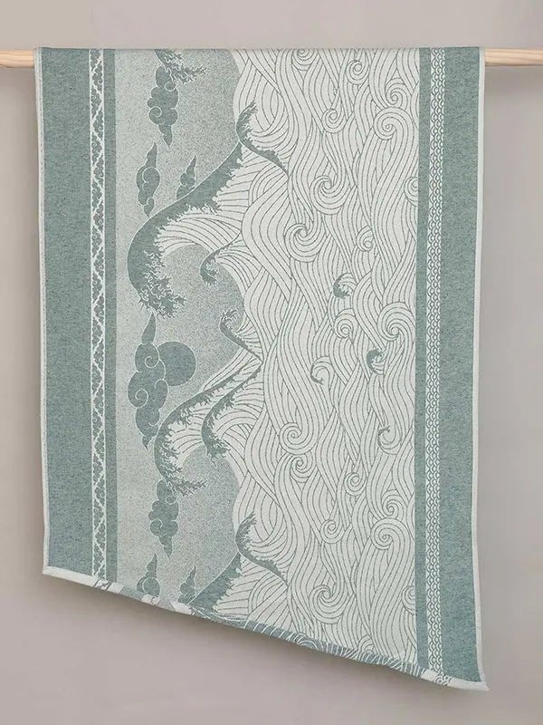 Okinami Kaio Fabric Piece by Oscha Fabric