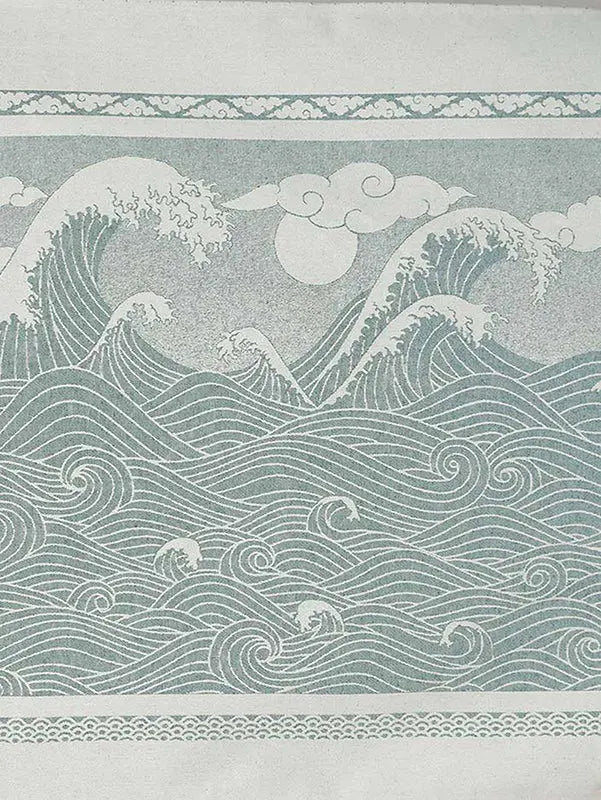 Okinami Kaio Fabric Piece by Oscha - FabricLittle Zen One111111908