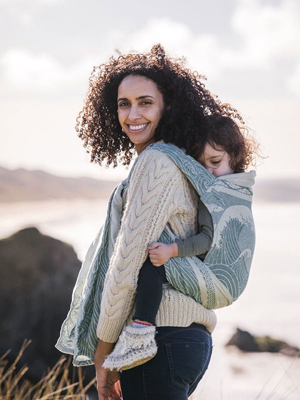 Okinami Kaio Toddler Cairis XL Half Buckle by Oscha - Half Buckle CarrierLittle Zen One34328144