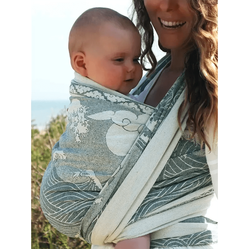 Okinami Kaio Woven Wrap by Oscha - Woven WrapLittle Zen One111111706