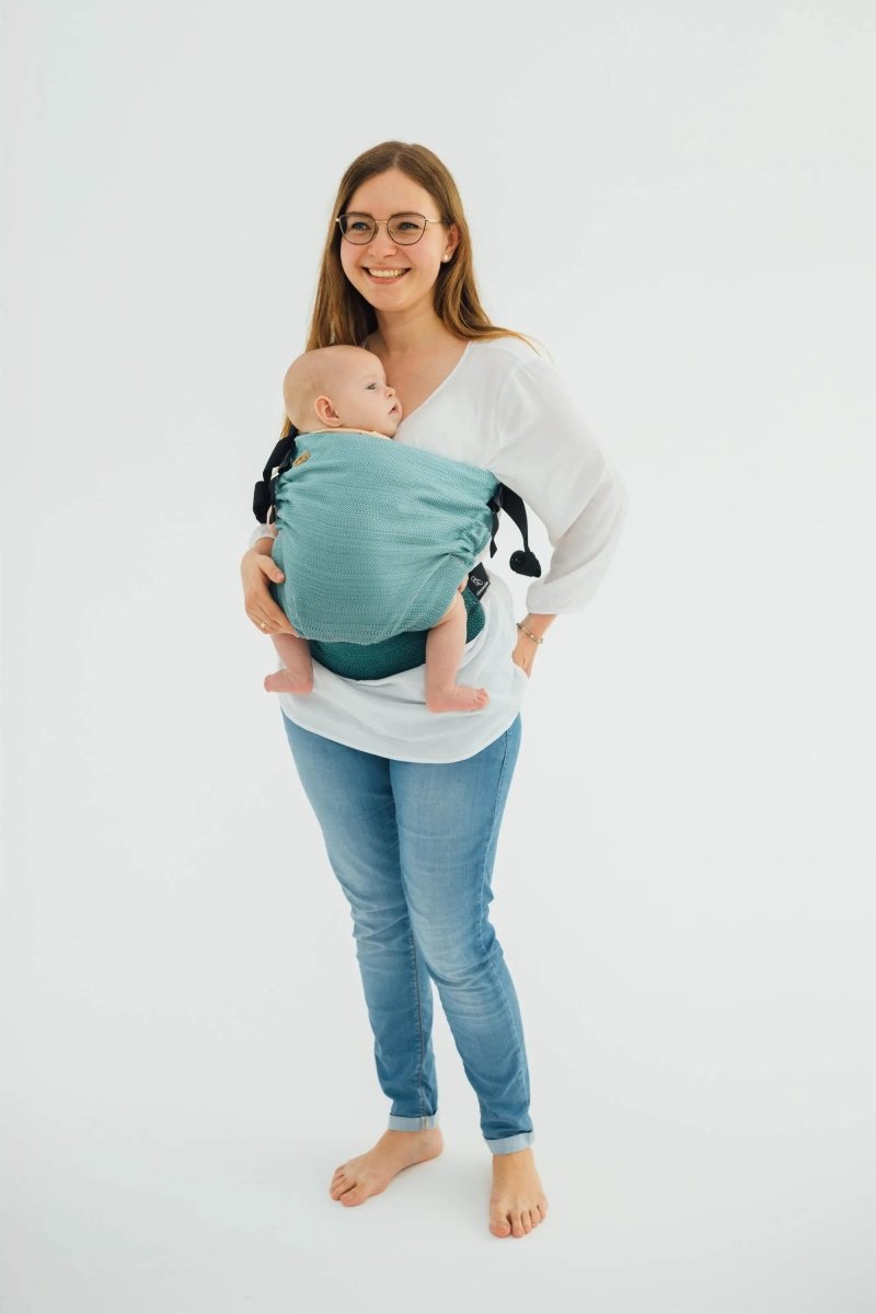 Ombre Green LennyHip Carrier