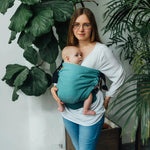 Ombre Green LennyHip Carrier