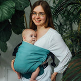 Ombre Green LennyHip Carrier