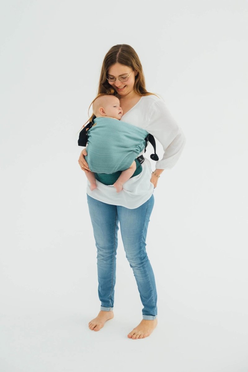 Ombre Green LennyHip Carrier