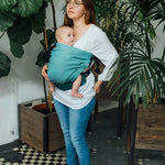 Ombre Green LennyHip Carrier