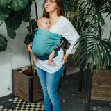 Ombre Green LennyHip Carrier