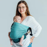 Ombre Green LennyHip Carrier by LennyLamb - Buckle CarrierLittle Zen One5907557785471