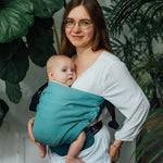 Ombre Green LennyHip Carrier by LennyLamb - Buckle CarrierLittle Zen One5907557785471