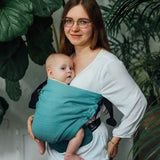Ombre Green LennyHip Carrier by LennyLamb - Buckle CarrierLittle Zen One5907557785471