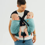 Ombre Green Lennytwin Carrier by LennyLamb Twin Carrier