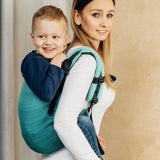 Ombre Green Preschool Onbuhimo PRO by LennyLamb - OnbuhimoLittle Zen One01004112