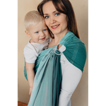Ombre Green Ring Sling