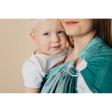 Ombre Green Ring Sling by LennyLamb LennyLamb at Little Zen One