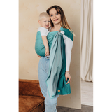 Ombre Green Ring Sling by LennyLamb LennyLamb at Little Zen One