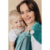 Ombre Green Ring Sling by LennyLamb LennyLamb at Little Zen One