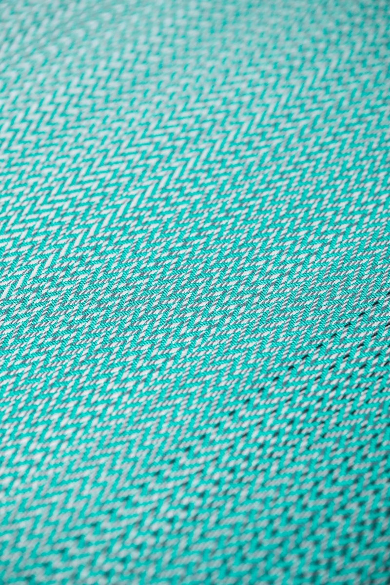 Ombre Green Sackpack by LennyLamb Bags