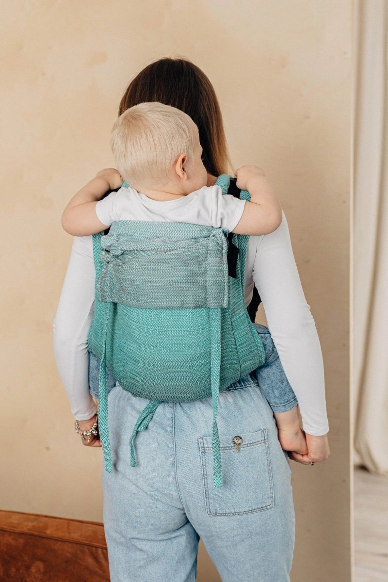 Ombre Green Toddler Onbuhimo Pro