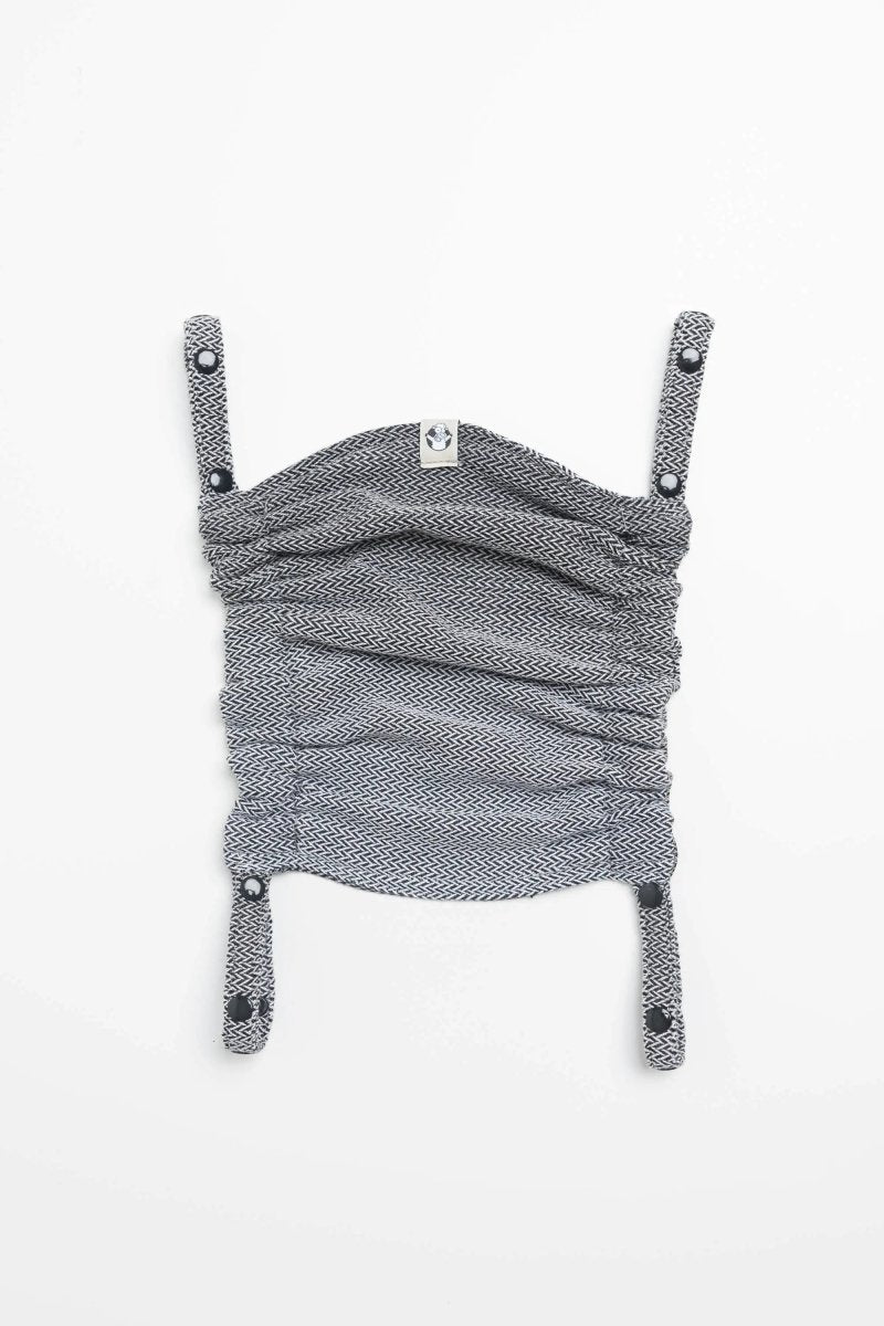 Ombre Grey Baby Carrier Hood