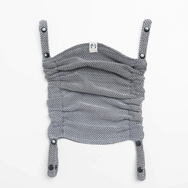 Ombre Grey Baby Carrier Hood