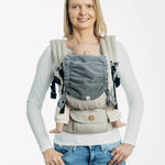 Ombre Grey Baby Carrier Hood By Lennylamb - Baby Carrier AccessoriesLittle Zen One5907557791410