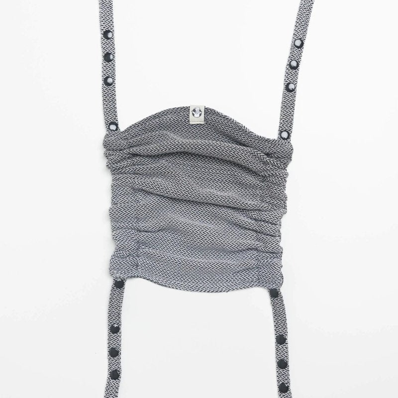 Ombre Grey Baby Carrier Hood By Lennylamb - Baby Carrier AccessoriesLittle Zen One5907557791410