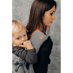 Ombre Grey Drool Pads Reach Straps