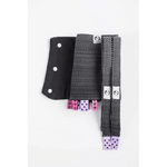 Ombre Grey Drool Pads & Reach Straps by LennyLamb - Baby Carrier AccessoriesLittle Zen One5907557703789