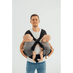 Ombre Grey Lennytwin Carrier by LennyLamb Twin Carrier