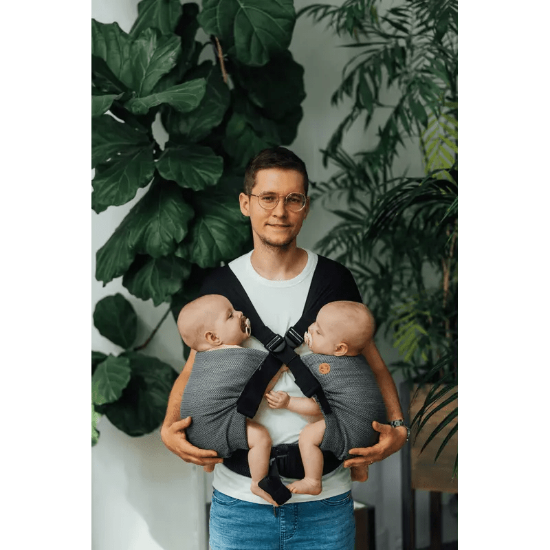 Ombre Grey LennyTwin Carrier by LennyLamb - Twin CarrierLittle Zen One42982480