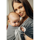 Ombre Grey Ring Sling by LennyLamb LennyLamb at Little Zen One