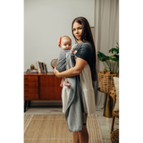 Ombre Grey Ring Sling by LennyLamb LennyLamb at Little Zen One