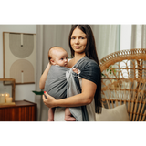 Ombre Grey Ring Sling by LennyLamb LennyLamb at Little Zen One
