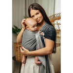 Ombre Grey Ring Sling by LennyLamb LennyLamb at Little Zen One