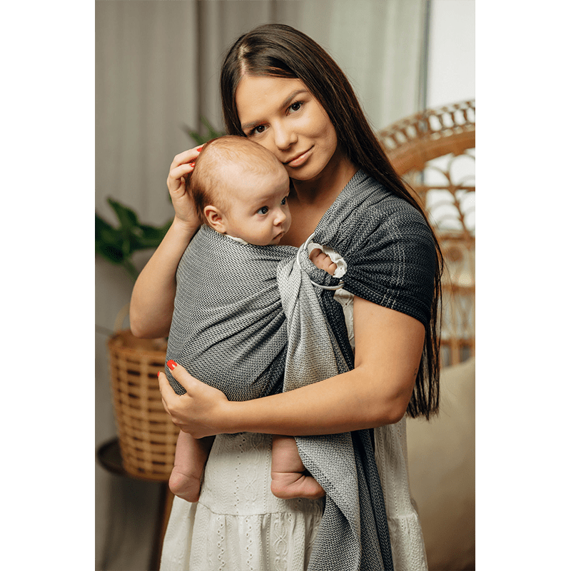 Ombre Grey Ring Sling by LennyLamb - Ring SlingLittle Zen One5907557709804