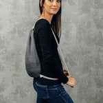 Ombre Grey Sackpack by LennyLamb - BagsLittle Zen One5907557735445