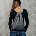 Ombre Grey Sackpack by LennyLamb - BagsLittle Zen One5907557735445
